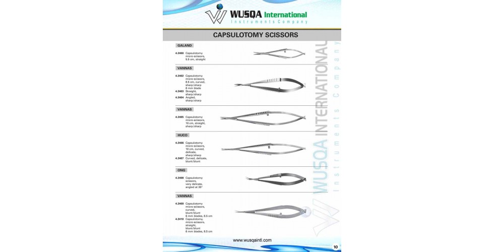 Capasolutomy Scissors